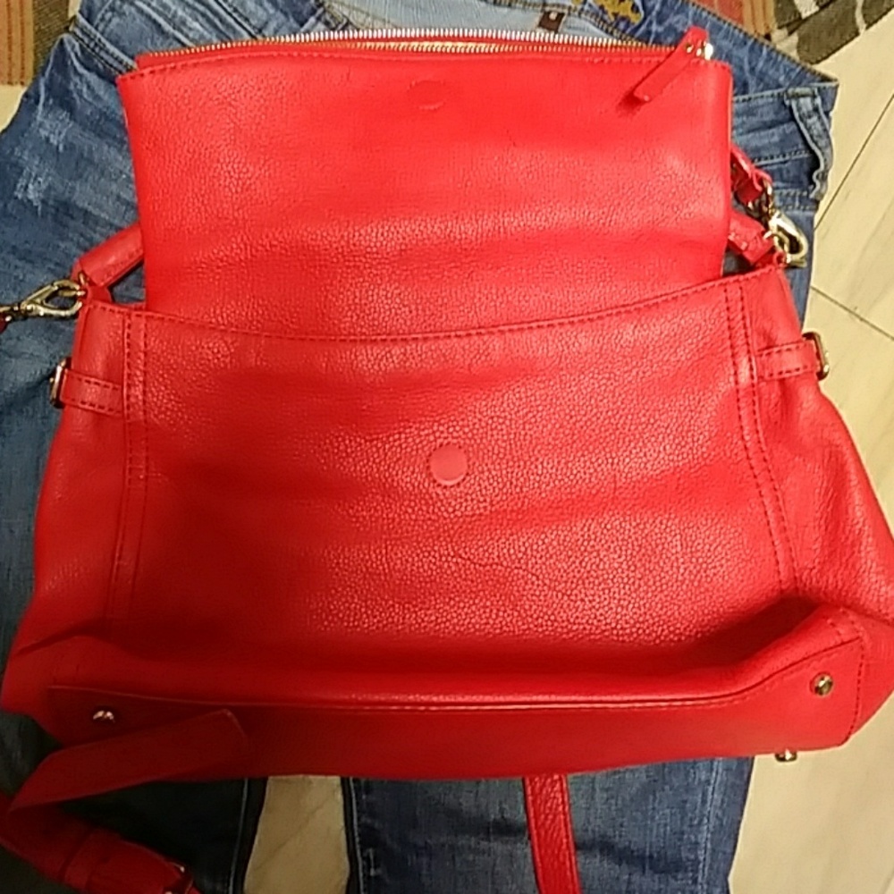 KATE SPADE RED SHOULDERBAG - Picture 8 of 8
